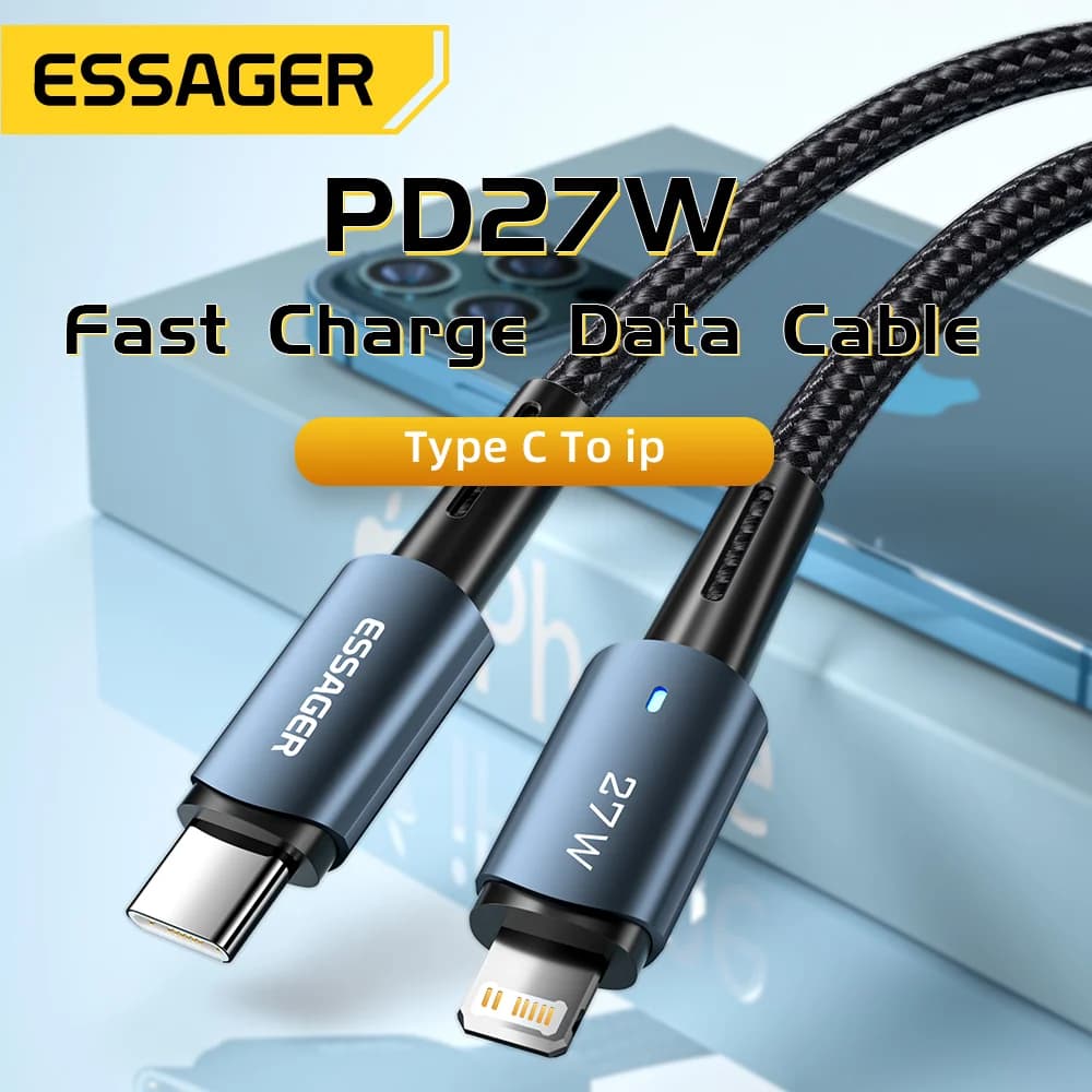 Кабель швидкої зарядки 20W USB-C на Lightning