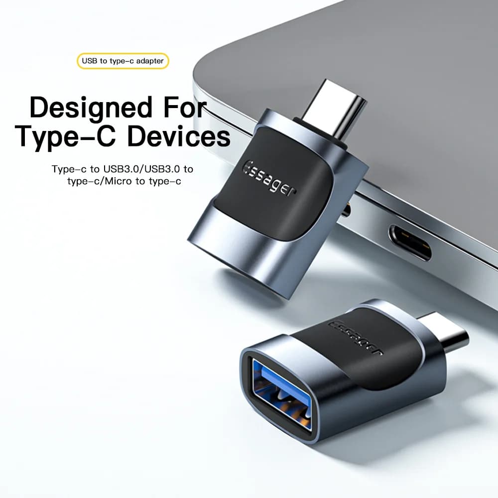 Адаптер OTG USB-C на Micro USB