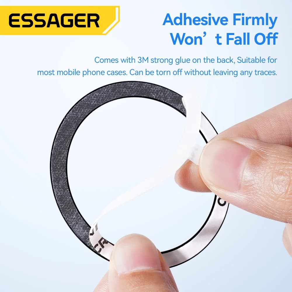 Універсальне магнітне металеве кільце для бездротової зарядки