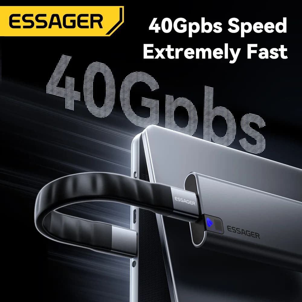 Кабель USB 4.0 Type-C, 240W PD, відео 8K
