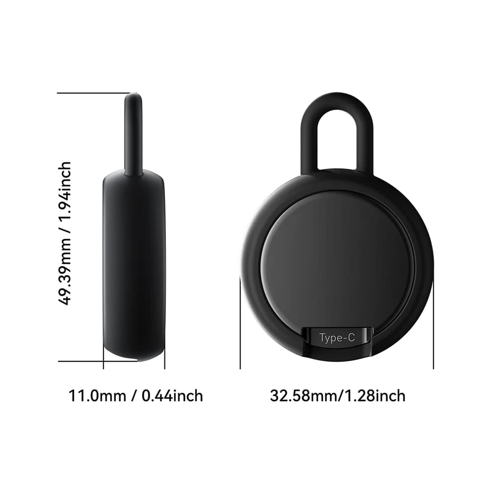 Магнітний бездротовий зарядний пристрій для годинника з портом USB Type-C