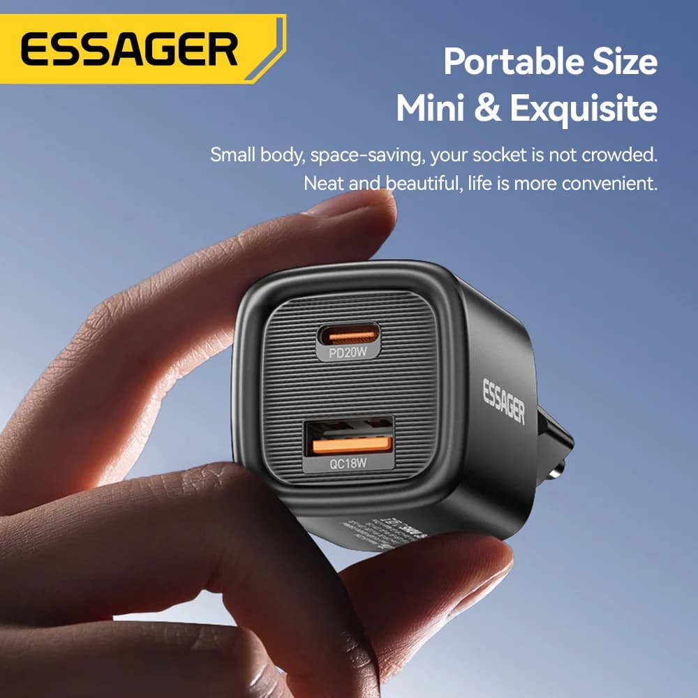 Швидка зарядка USB-C PD 20 Вт