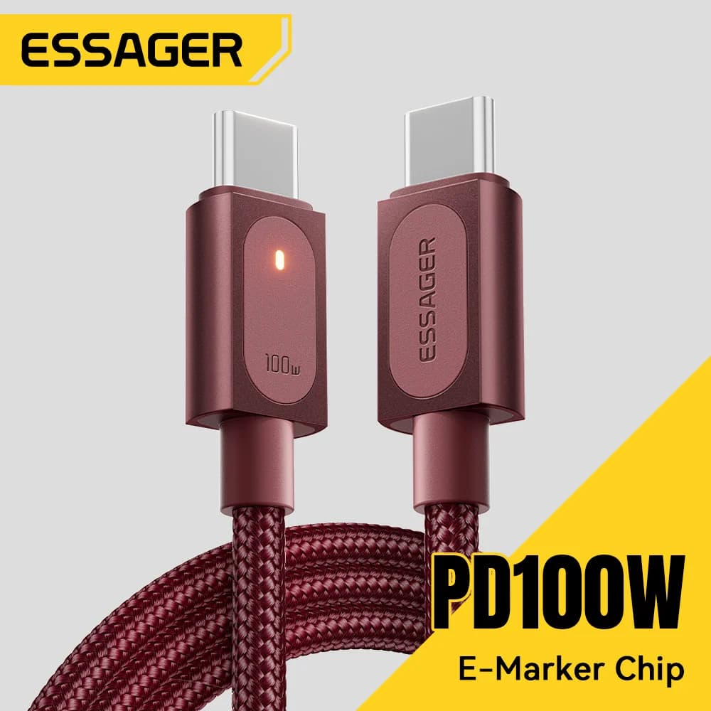 Кабель швидкої зарядки USB-C to USB-C 100W