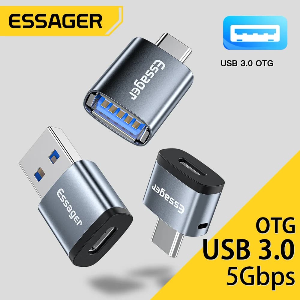 Адаптер OTG USB Type-C на USB 3.0 (мама)