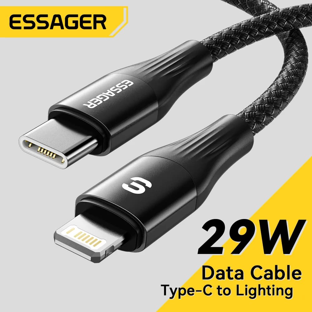 Кабель швидкої зарядки USB-C на Lightning PD