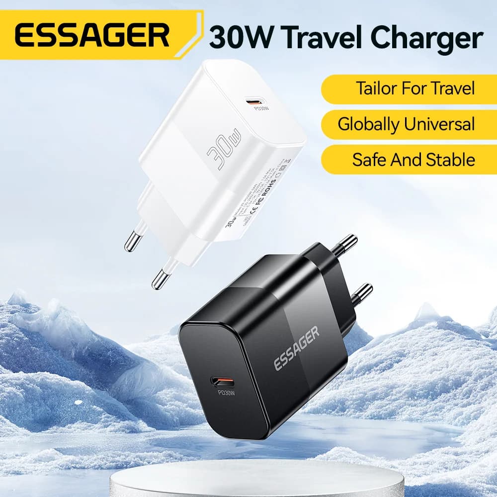Подорожня зарядка USB-C PD 30W