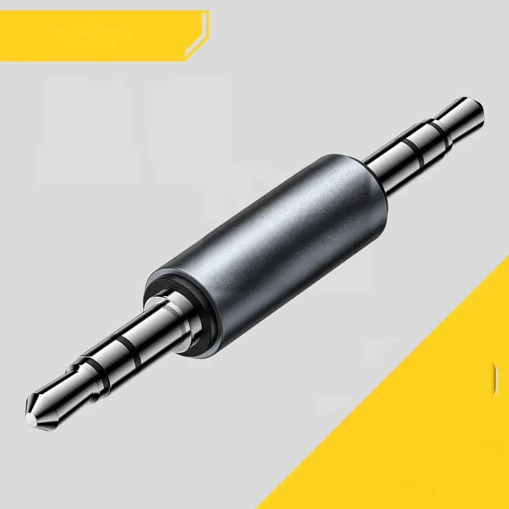 Аудіоадаптер стерео 3.5mm тато-тато