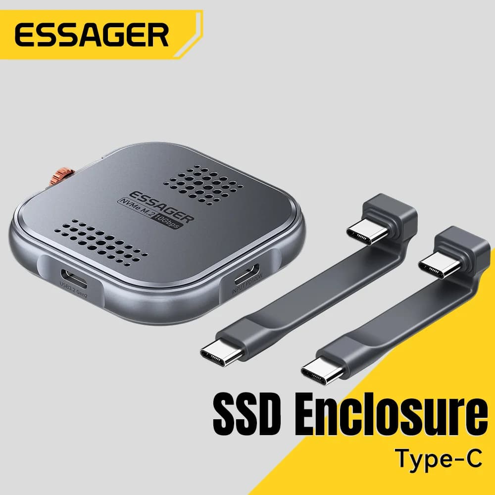 Корпус для SSD M.2 NVMe USB 3.2 Gen2 10Gbps