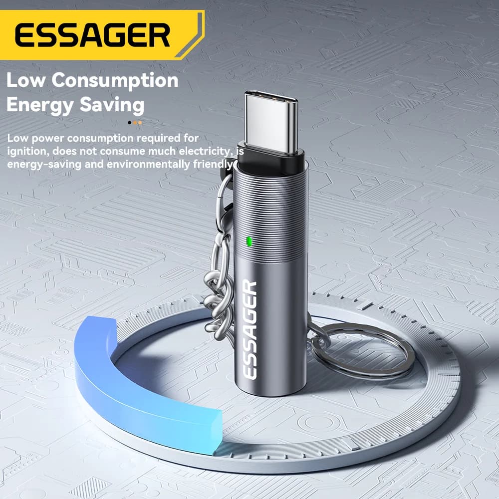 Міні USB-C запальничка з вольфрамовою ниткою